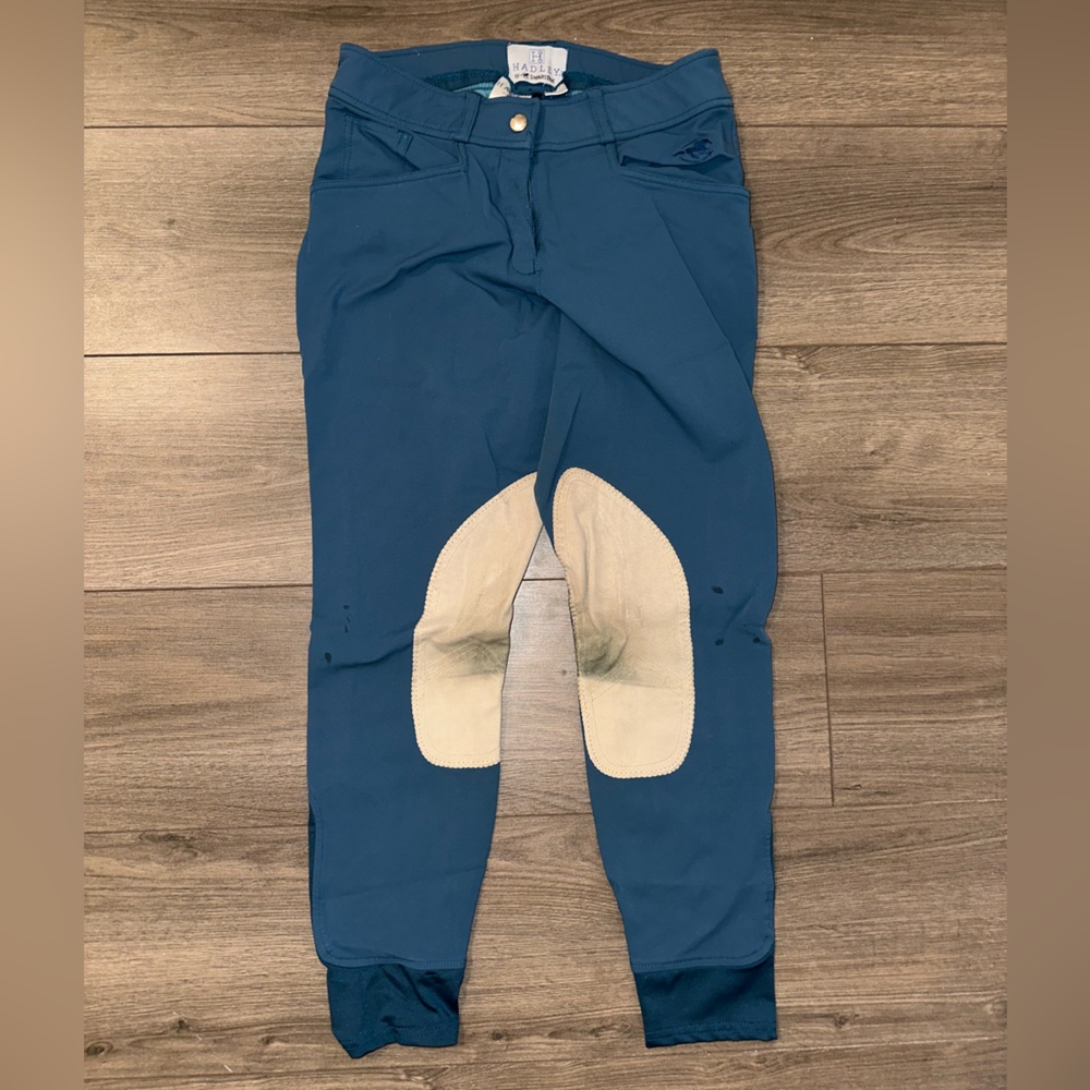 Smartpak Hadley Teal Riding Pants